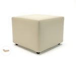Crofton 62cm Square in Cristina Marrone Ultima Faux Leather - Rogey