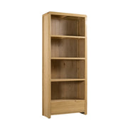 Curve Oak Tall Bookcase - Rogey