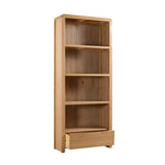 Curve Oak Tall Bookcase - Rogey