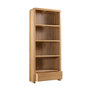 Curve Oak Tall Bookcase - Rogey