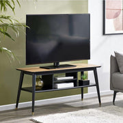 Findlay Media Unit - Walnut & Black - Rogey