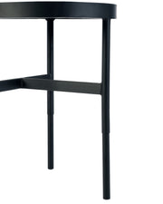 Franki Mirror Glass Lamp Table - Rogey