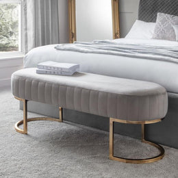 Harrogate Bench - Grey - Rogey