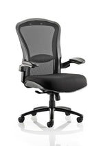 Houston High Mesh Back Heavy Duty Task Operator Office Chair with Arms - Rogey