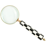 Large Checkered Magnifying Glass - Rogey