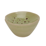 Light Green Ceramic Flower Frog - Rogey