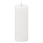 Luxe Collection Natural Glow 3x8 LED White Candle - Rogey