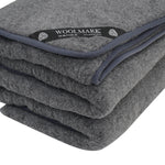 Merino Wool Quilt - Grey - 220 x 200cm - Rogey