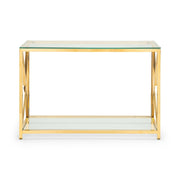 Miami Console Table - Gold - Rogey