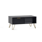Murano Coffee Table - Matt Black - Rogey