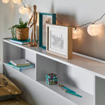 Oliver White Storage Bunk Bed Single - Rogey