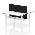 Oslo Air Back - to - Back Height Adjustable Bench Desk - Rogey