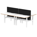 Oslo Air Back - to - Back Height Adjustable Bench Desk - Rogey