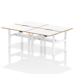 Oslo Air Back - to - Back Height Adjustable Bench Desk - Rogey