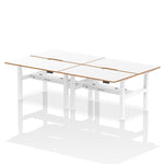 Oslo Air Back - to - Back Height Adjustable Bench Desk - Rogey