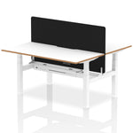 Oslo Air Back - to - Back Height Adjustable Bench Desk - Rogey