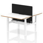 Oslo Air Back - to - Back Height Adjustable Bench Desk - Rogey