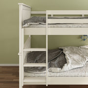 Oslo White Quadruple Bunk Bed Small Double - Rogey