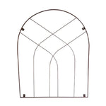 Outdoor Arch Trellis Bronze H100cm W80cm - Rogey