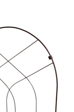 Outdoor Arch Trellis Bronze H100cm W80cm - Rogey