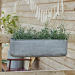 Outdoor Matlock Metal Window Box H23Cm W34Cm - Rogey