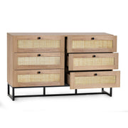 Padstow 6 Drawer Chest - Oak - Rogey
