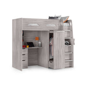 Pegasus Highsleeper Grey Oak - Rogey