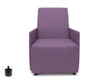 Pella 69cm Wide Armchair in Camira Era Fabric - Rogey