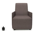 Pella 69cm Wide Armchair in Camira Era Fabric - Rogey