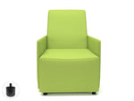 Pella 69cm Wide Armchair in Camira Era Fabric - Rogey
