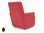 Pella 69cm Wide Armchair in Camira Era Fabric - Rogey