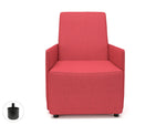 Pella 69cm Wide Armchair in Camira Era Fabric - Rogey