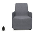 Pella 69cm Wide Armchair in Camira Era Fabric - Rogey