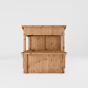 Premium Pressure Treated Garden Bar 6 x 4 + Shutter Pack - Rogey