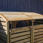 Presure Treated Double Bin Store - Rogey
