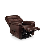 Pullman Leather Dual Motor Rise & Recliner Sofa Armchair - Rogey