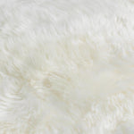 Quad Natural White Sheepskin Rug - Rogey