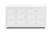 Radley 6 Drawer Chest - Surf White - Rogey