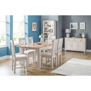 Richmond Extending Dining Table - Elephant Grey/Pale Oak - Rogey