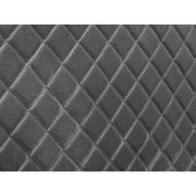 Sanderson Diamond Quilted Velvet Bed 150cm - Rogey