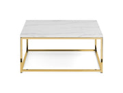 Scala Coffee Table - Gold - Rogey