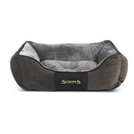 Scruffs Chester Box Bed Medium - Graphite (60 x 50cm) - Rogey