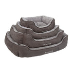 Scruffs Cosy Box Bed X - Large - Grey (90 x 70cm) - Rogey