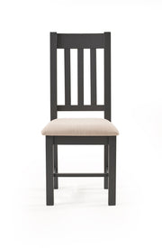 Set Of 2 Bordeaux Dining Chairs Dark Grey - Rogey