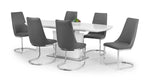 Set Of 2 Como Cantilever Dining Chairs - Rogey