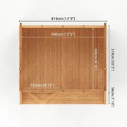 Sherwood Cresswell 4m x 3m Insulated Garden Room - (UPVC Windows & Doors) - Grey - Rogey