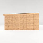 Sherwood Cresswell 6m x 4m Insulated Garden Room - (UPVC Windows & Doors) - Oak - Rogey