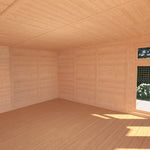 Sherwood Edwinstowe 4m x 4m Insulated Garden Room - Rogey