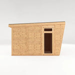 Sherwood Edwinstowe 5m x 3m Insulated Garden Room - (UPVC Windows & Doors) - Oak - Rogey