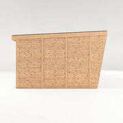 Sherwood Harlow 6m x 3m Insulated Garden Room - (UPVC Windows & Doors) - Oak - Rogey